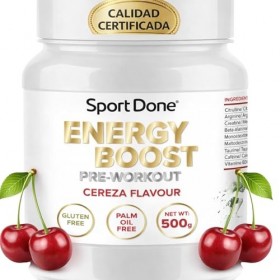 Energy BOOST pre-workout goût lollipop 500g SportDone