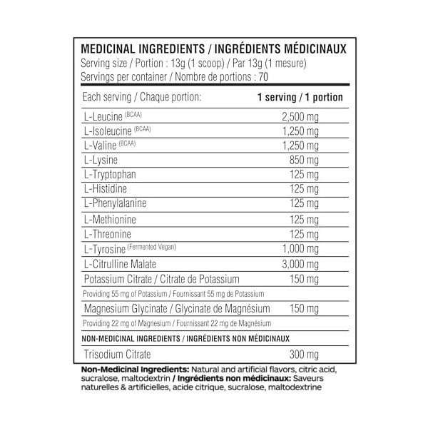 Believe Supplements Performance EAA White Slushie 910 g