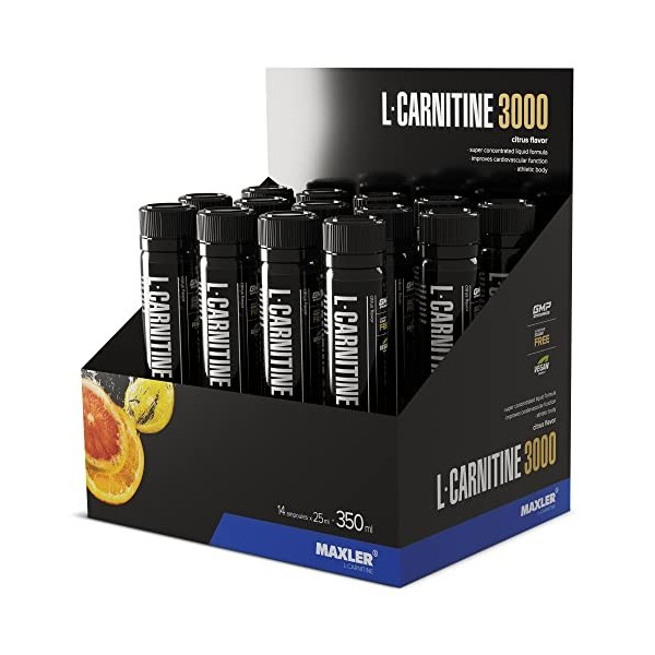 L-Carnitine 3000 - Citrus - 14 x 25 ml - 350ml