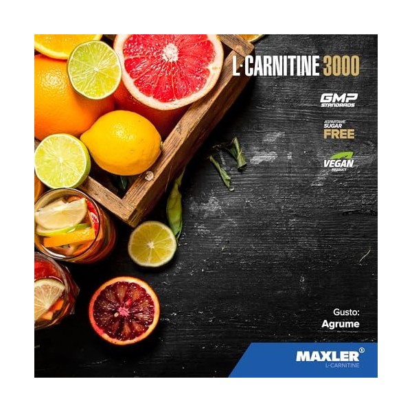 L-Carnitine 3000 - Citrus - 14 x 25 ml - 350ml