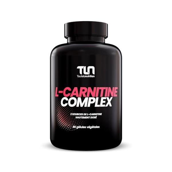 L-Carnitine 2 Formes Biodisponibles | Énergie, Récupération et Sèche | Pre-Workout sans Caféine | L-carnitine Tartrate & Acét...