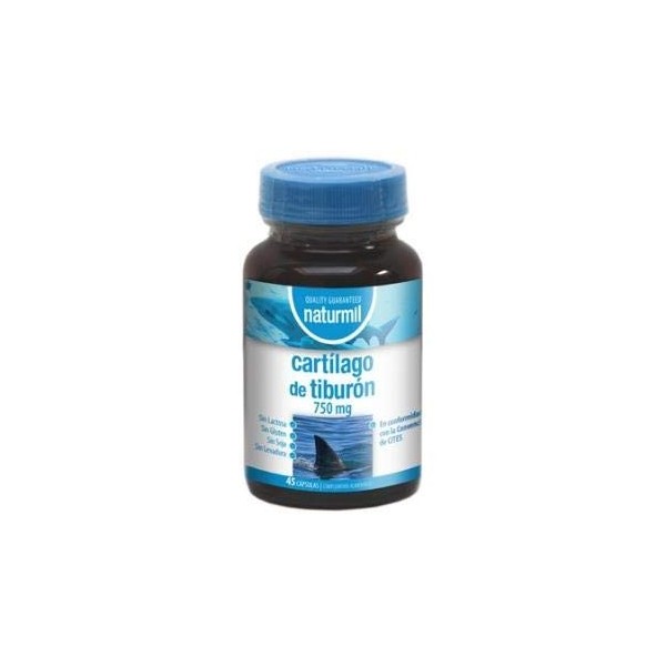 DIETMED CARTILAGO DE TIBURON 750mg. 45cap. – complément complet proposé en gélules pratiques, recommandé en complément d’une 