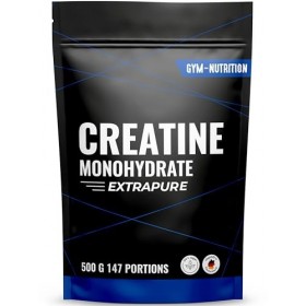 Créatine Monohydrate Extrapure avec Vitamine B6-500g 147 Portions - Poudre Pure Sans Additifs - Produit en Allemagne - Creati...