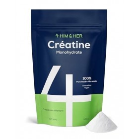 Créatine Monohydrate en Poudre 500g – Créatine Pure, Micronisée et Haute Solubilité 200 Mesh – Performance et Puissance M