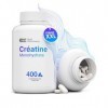Créatine Monohydratée 3000 mg – 400 comprimés | Améliore la force, la masse musculaire, lendurance, récupération, énergie et