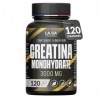 Creatine Monohydrate 120 Comprimés 3000mg. Augmente Performance Physique & Force Musculaire. Créatine Monohydrate pour la mas