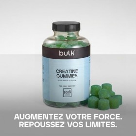 Bulk Gummies de Créatine, 1 g, La pêche, 60 Gummies
