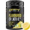 Flavoured Creatine poudre - 550 g - créatine monohydrate + L-taurine - créatine micronisée aromatisée - sans sucres & excelle