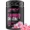 Flavoured Creatine poudre - 550 g - créatine monohydrate + L-taurine - créatine micronisée aromatisée - sans sucres & excelle