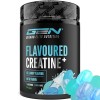 Flavoured Creatine poudre - 550 g - créatine monohydrate + L-taurine - créatine micronisée aromatisée - sans sucres & excelle