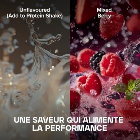 Bulk Creapure Creatine Monohydrate Powder, Mixed Berry, 500 g, 100 Servings LEmballage Peut Varier