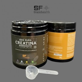 SF TRAINHEALTH Créatine Monohydrate pure, micronisée 200 mesh Poudre ultra-fine pour une dissolution supérieure Améliore vos ...