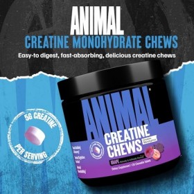 Universal Nutrition Animal Creatine Chews 120 pieces Raisin