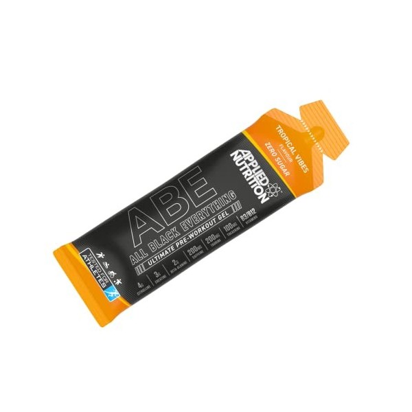Applied Nutrition ABE Pre Workout Gel – All Black Everything Pre Workout Gel énergétique & performance physique avec citrulli
