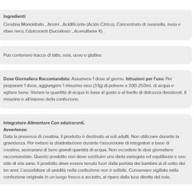 Prozìs Zero Creatine 150 gr Créatine Monohydrate sans sucre sans calories sans glucides pastèque 