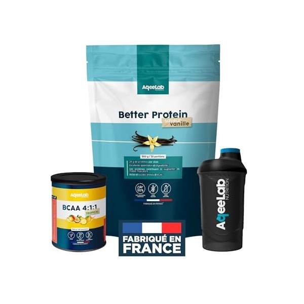 Pack Starter Muscu Force – Cookie Protéiné + Créatine + Shaker – Croissance Musculaire & Force – Récupération Post-Entraîneme...