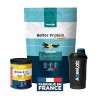Pack Starter Muscu Force – Cookie Protéiné + Créatine + Shaker – Croissance Musculaire & Force – Récupération Post-Entraîneme...