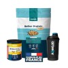 Pack Starter Muscu Force – Cookie Protéiné + Créatine + Shaker – Croissance Musculaire & Force – Récupération Post-Entraîneme...