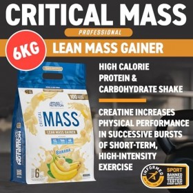 Applied Nutrition Critical Mass - Professional, Banana - 6000g