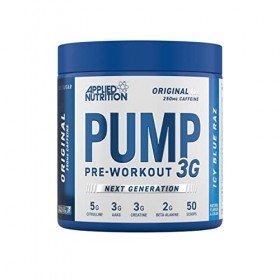 Pump, Icy Blue Raz - 375g Créatine