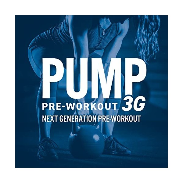 Pump, Icy Blue Raz - 375g Créatine