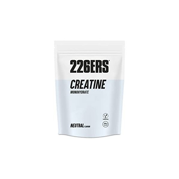 226ERS - Créatine Monohydrate, Créatine Monohydrate en poudre, Récupération musculaire, Augmente la masse musculaire et les p