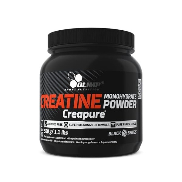 Olimp Creatine Monohydrate Powder Creapure - 500g Créatine