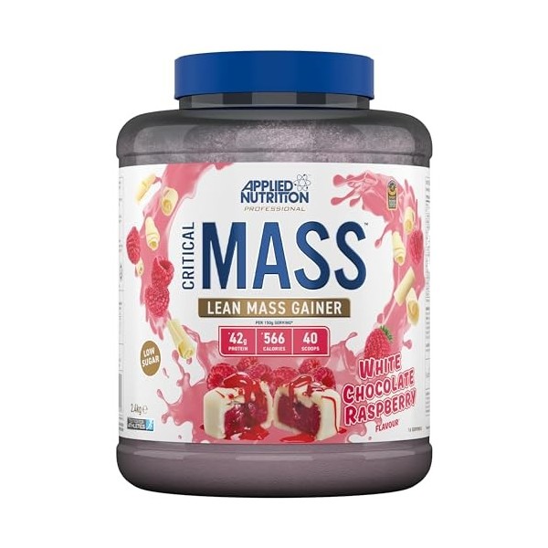 Applied Nutrition Critical Mass Professional White-Chocolate-Raspberry 2.4Kg