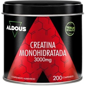 Creatine Monohydrate 3000mg - 200 comprimés faciles à casser - Endurance, force musculaire, performance physique - Creatine M
