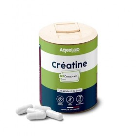 Créatine CREAPURE® • Augmentation de la Force + Performances • 120 Gélules végétales • Made in FR • Testée en laboratoire ind