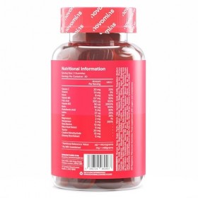 Gummies Énergie – Vitamines B6, B12, C + Créatine, Maca, Taurine & Ginseng – Sans Caféine – Réduction de la Fatigue & Métabol