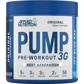 Applied Nutrition Pump 3G Pre Workout, Boisson de Pré-Entraînement, Booster Musculation, Énergie, Concentration et Performanc...