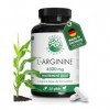 Green Naturals® L-Arginine – Hautement dosée 4 500 mg par dose journalière – L-arginine base pure issue de fermentation natur