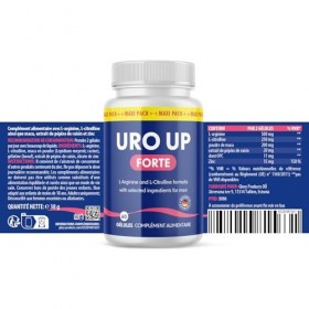 Uro Up forte Gélules | Extrait de pépins de raisin et zinc | Goût neutre | 60 gélules