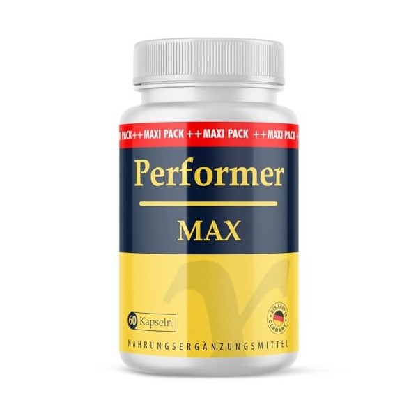 Performer Max Capsules - pour plus de passion - pour les hommes - 60 capsules