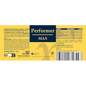 Performer Max Capsules - pour plus de passion - pour les hommes - 60 capsules