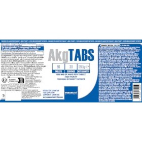 YAMAMOTO NUTRITION AKG TABS 90 Comprimés, Arginine Alpha-Cétoglutarate, Meilleure Absorption Intestinale que la l-Arginine