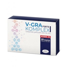SAINT Nutrition® V-GRA Forte Complexe pour homme 100 mg – Complément alimentaire avec maca et L-arginine, qualité premium – A