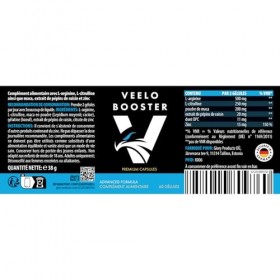 Veelobooster Gélules | Avec des ingrédients précieux | Pour lhomme actif | 60 gélules | 1x