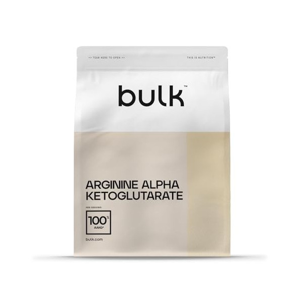 Bulk Alpha cétoglutarate darginine AAKG , 1 kg, lemballage peut varier L-Arginine