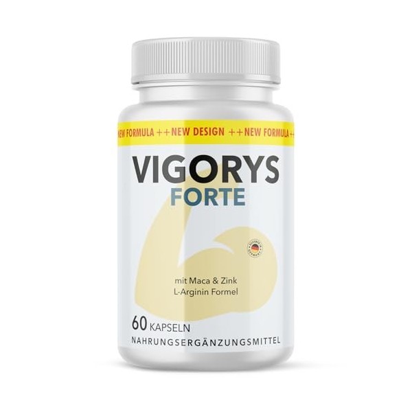 Vigorys Forte Capsules - pour plus de passion - pour les hommes - 60 capsules