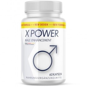 X Power - Male Enhancement Capsules | Pour lhomme actif | Qualité Premium | 60 Capsules