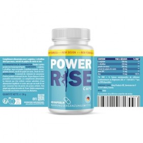 Power Rise Caps - amour, désir et passion - pour des moments intimes à deux - 60 capsules Contenu