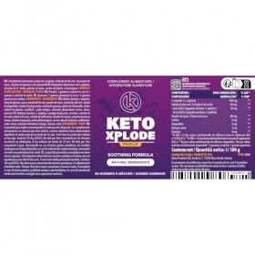 KetoXplode Gommes | Pour les personnes soucieuses de leur santé | Facile à utiliser | 60 gommes | 1x