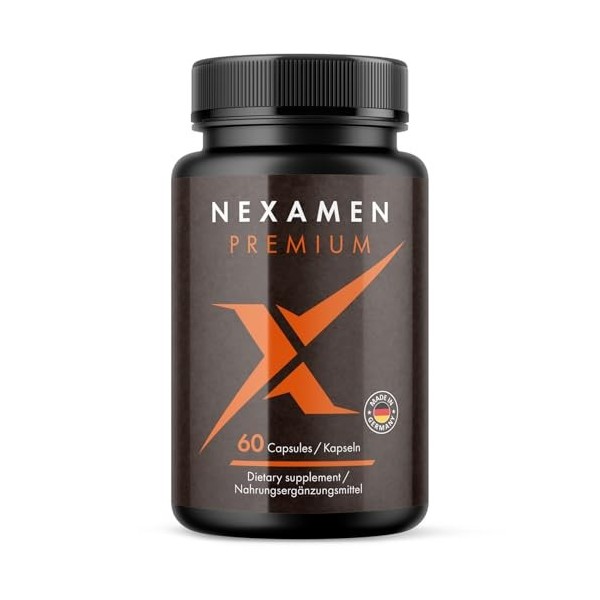 Nexamen Gélules | Avec des ingrédients précieux | Pour les hommes | Contenu 60 gélules | 1x