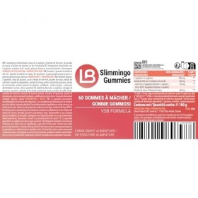 Slimmingo Gummies - force végétale naturelle - avec L-arginine, extrait de thé vert et maca - 60 gélules 1x