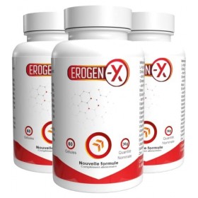 EROGEN X, 180 gélules 3x 60 gélules - paquet de 3