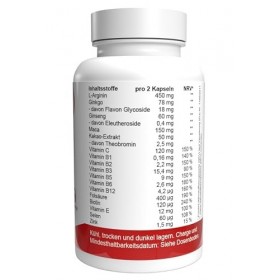 EROGEN X, 180 gélules 3x 60 gélules - paquet de 3