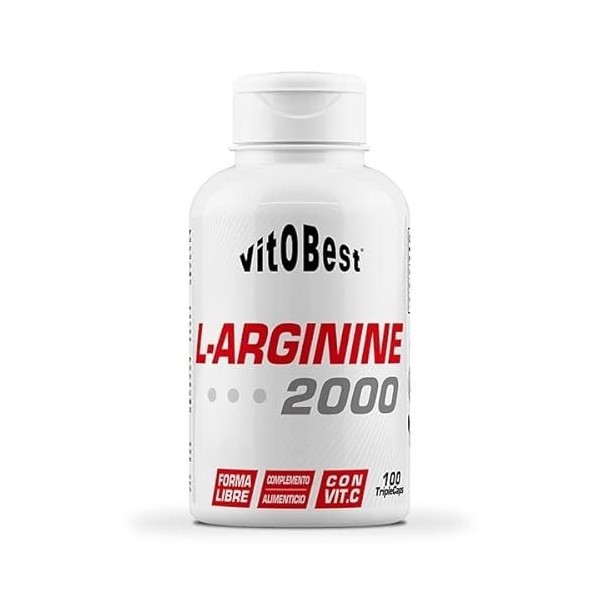 VITOBEST L-ARGININE 2000, 100 Triplecaps
