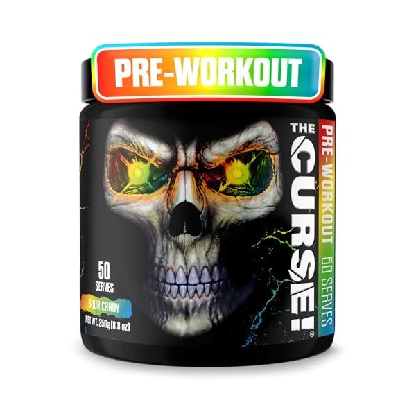 JNX Sports The Curse Pre-Workout Orange Mango 250g L-Citrulline